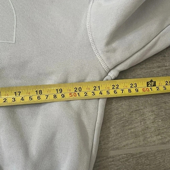 The North Face Women’s Garment Dye Half Zip Hoodie Size Small Dusty Periwinkle - Picture 7 of 10